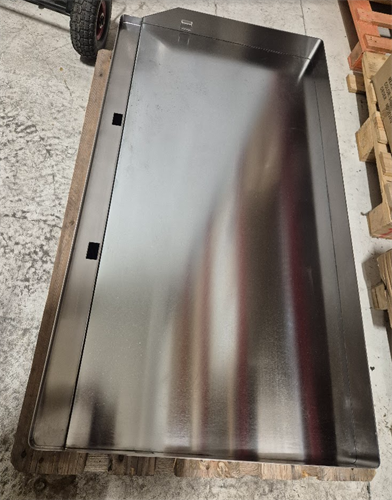 RM Gastro stekhäll krom FTHC-90-E