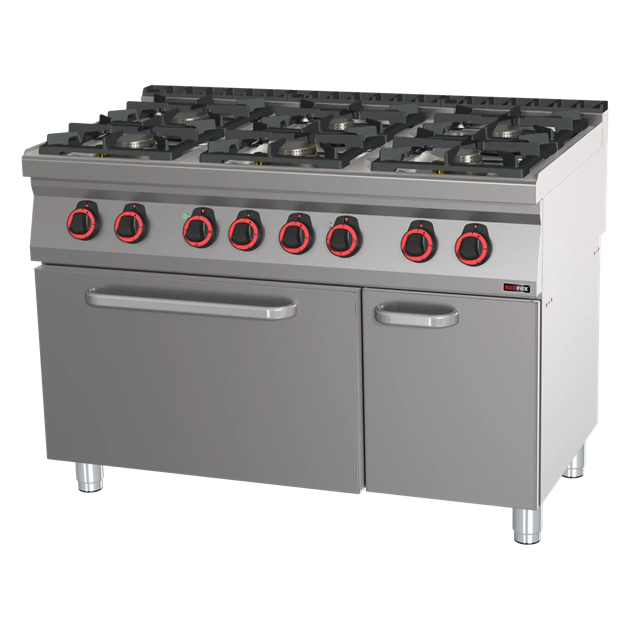 RM Gastro Redfox 700 - SPT 70/120 21 GE Gasspis med ugn 2/1