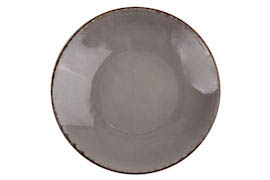 Tallrik flat Ø 30 cm Fortuna Grå