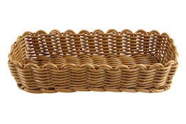 Bestickskorg 26,5x10 cm Brun