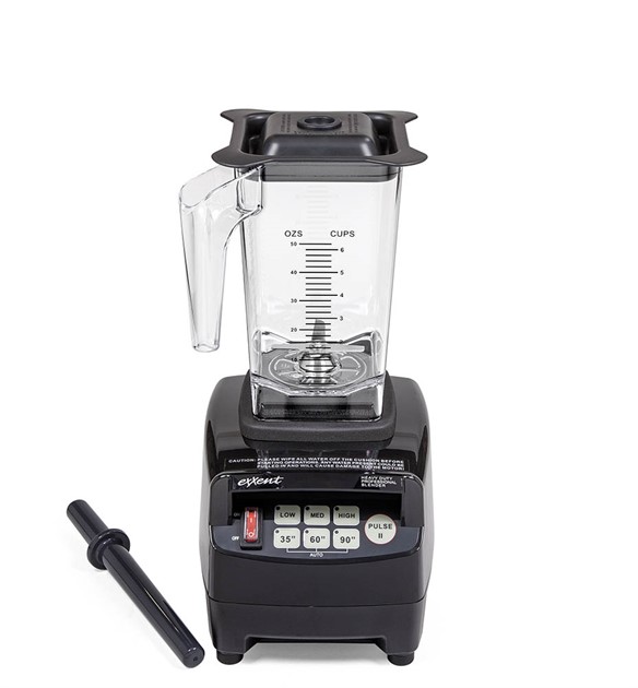 Blender med huv för ljudreduktion