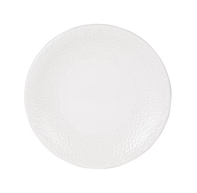 Tallrik flat rund vit Wellington 19cm