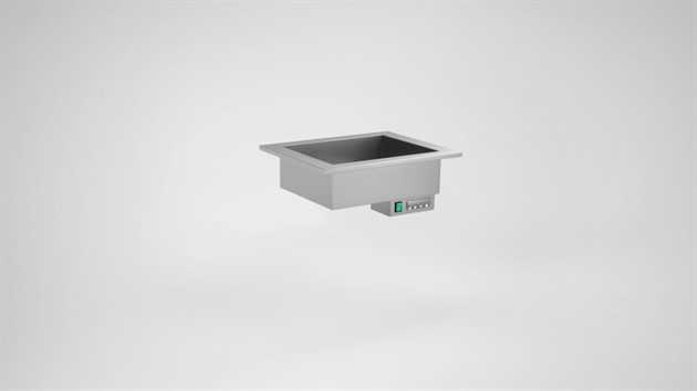 Drop in värmeri för 2 GN-kantiner