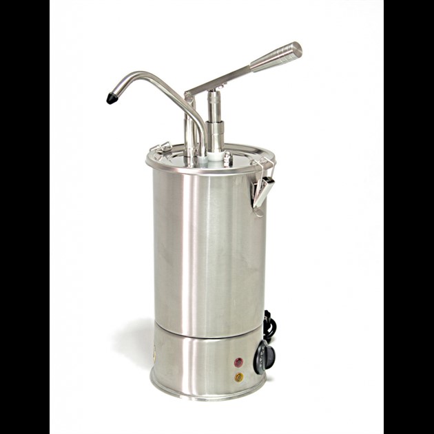 Uppvärmd pumpdispenser