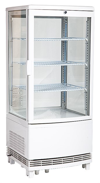 Exponeringskyl 78-liter vit