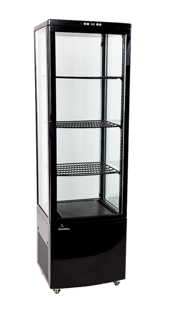 Exponeringskyl 235 liter, svart