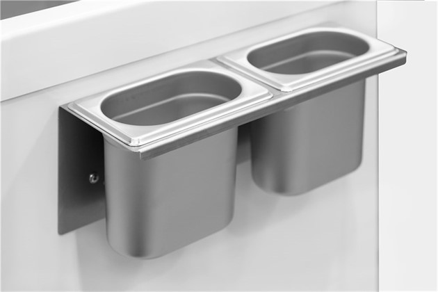 Hållare för skopar till glassfrys